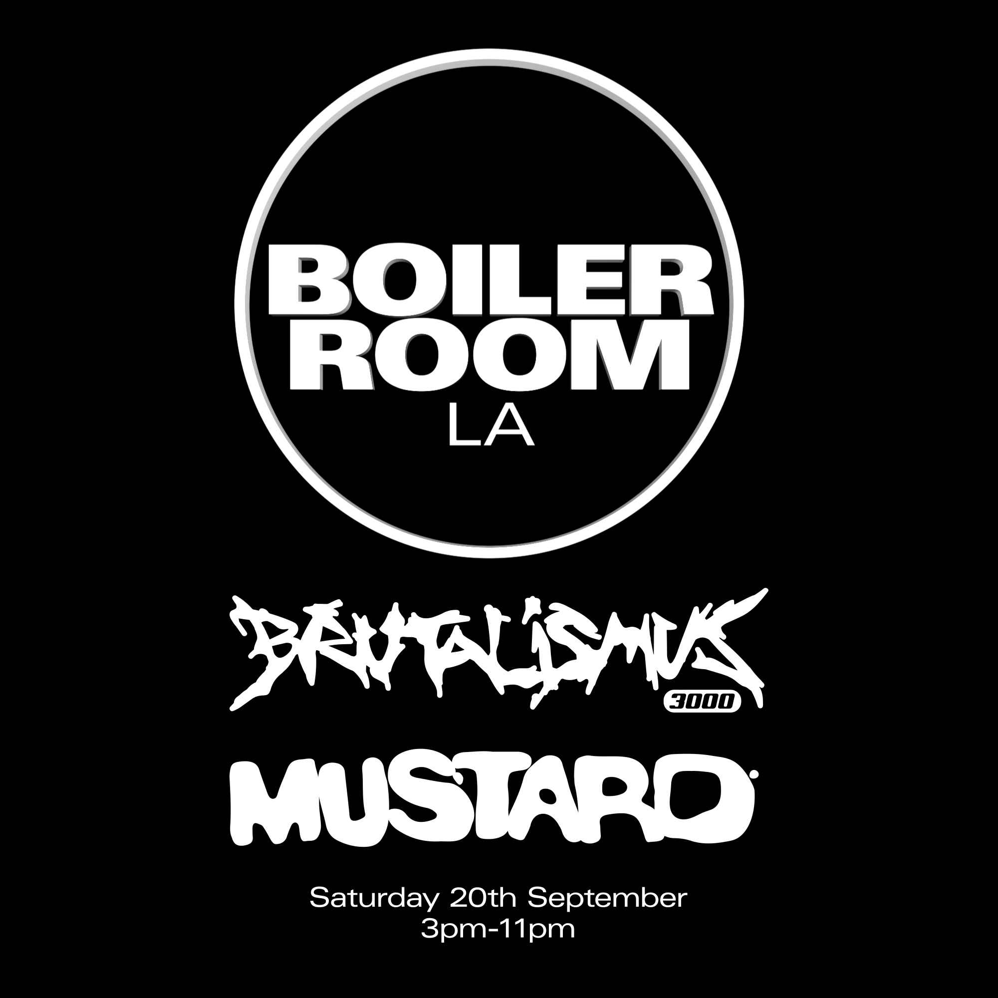 LA | Saturday flyer