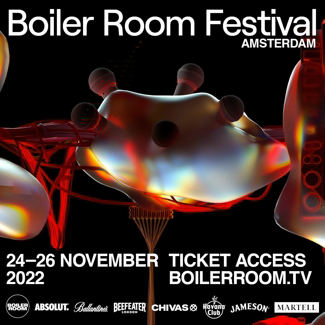 Boiler Room Festival Amsterdam flyer