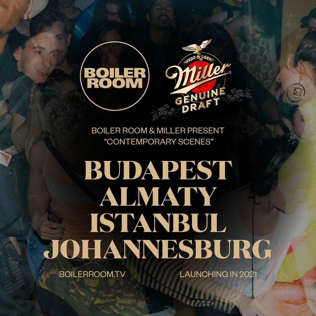 Boiler Room & Miller present: Contemporary Scenes flyer