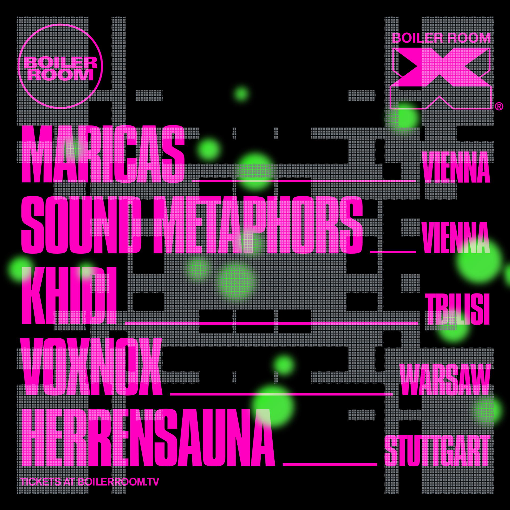 Boiler Room X flyer