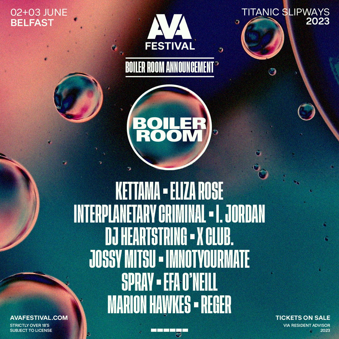 AVA Festival 2023 flyer