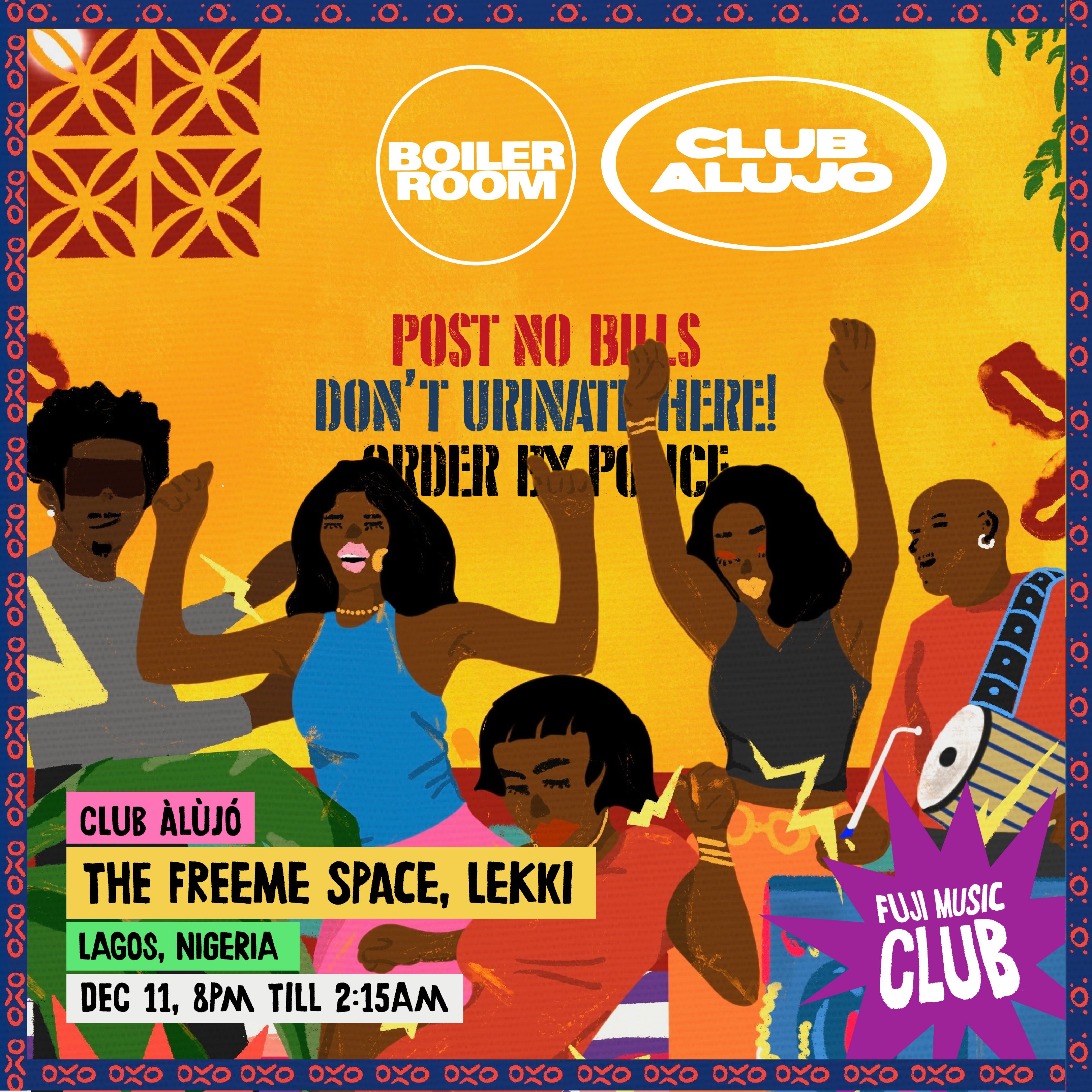 Lagos: Club Alujo flyer