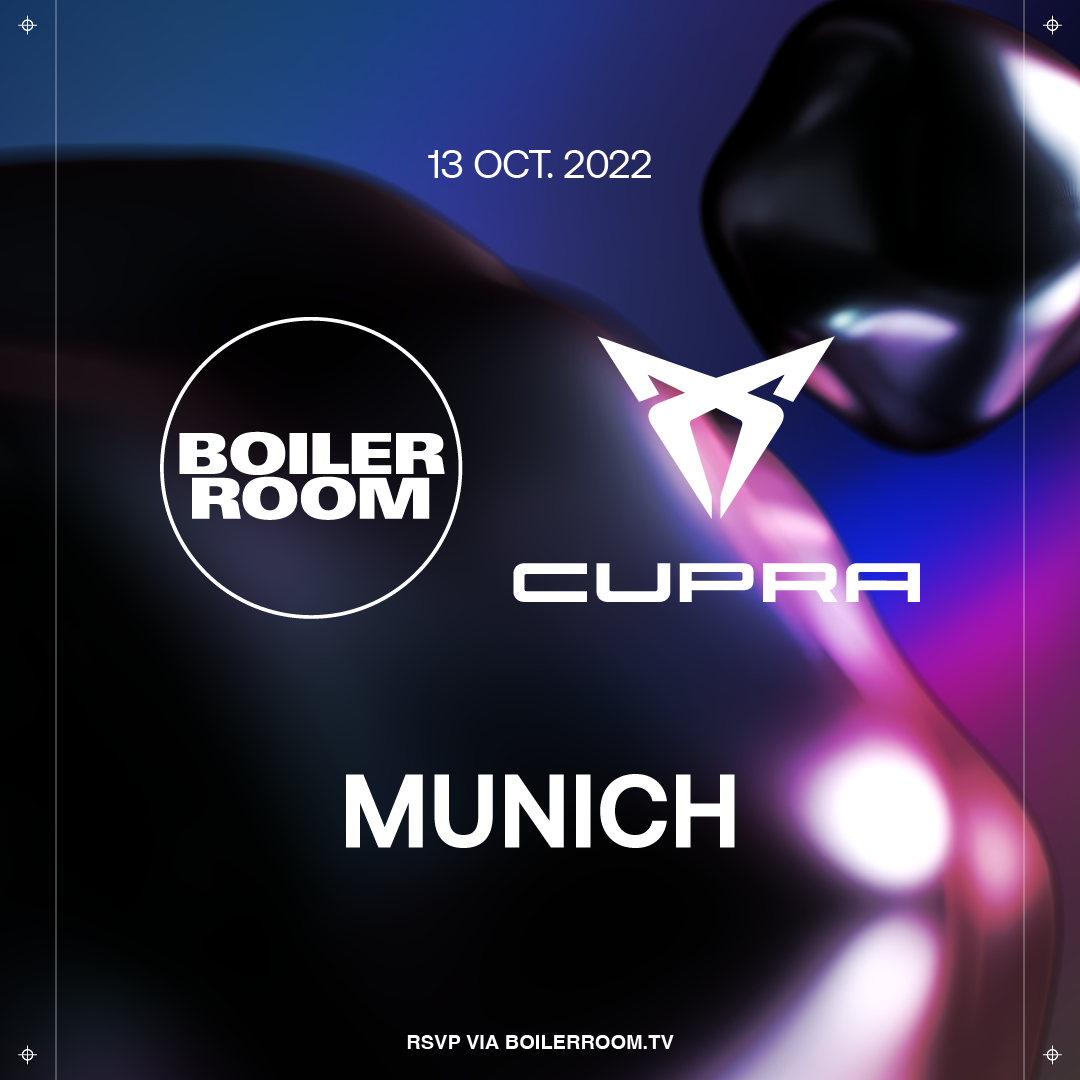 Boiler Room x Cupra: Munich flyer