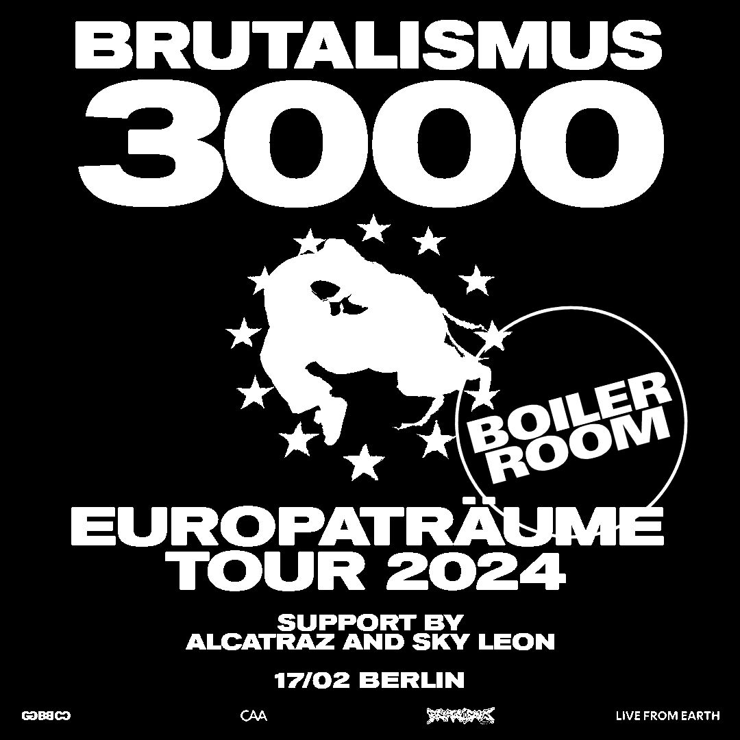 Berlin: Brutalismus 3000 flyer