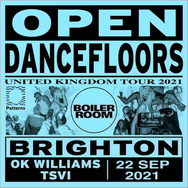 Flyer for event Open Dancefloors | Brighton.