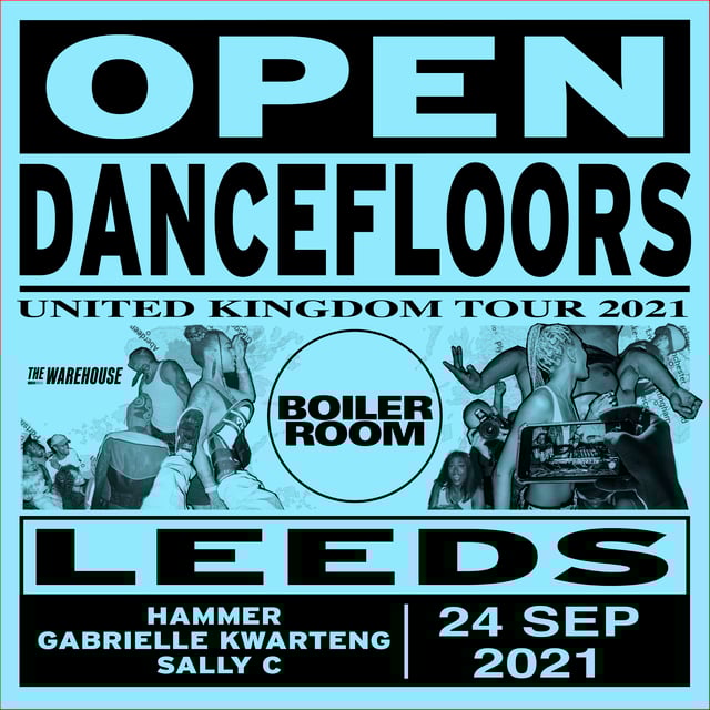 Flyer for event Open Dancefloors | Leeds.