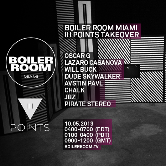 Flyer for event III Points Takeover.