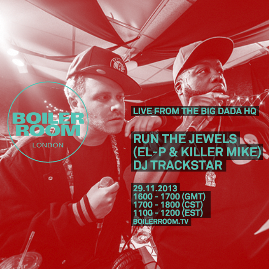 Flyer for event Run the Jewels.