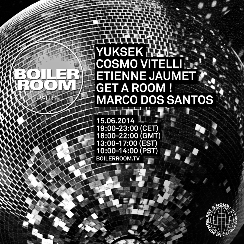 Flyer for event Paris: Yuksek .