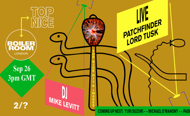 Flyer for event Boiler Room x Top Nice 002.