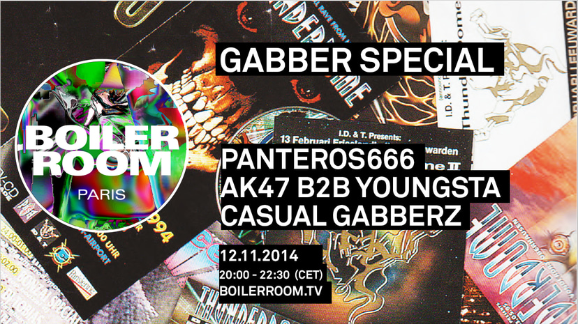 Flyer for event Gabber Special.