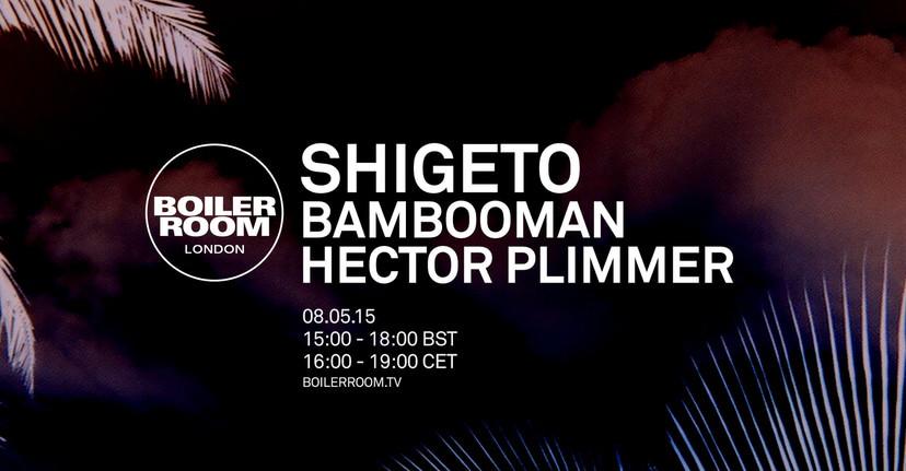 Flyer for event London: Shigeto.