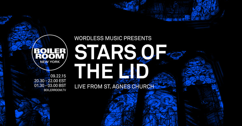 Flyer for event Stars Of The Lid.