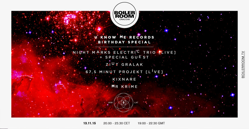 Flyer for event Poland: U Know Me Records Birthday Special.