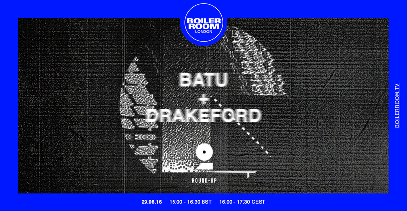 Flyer for event Channel 2 Round-Up: Batu & Drakeford.