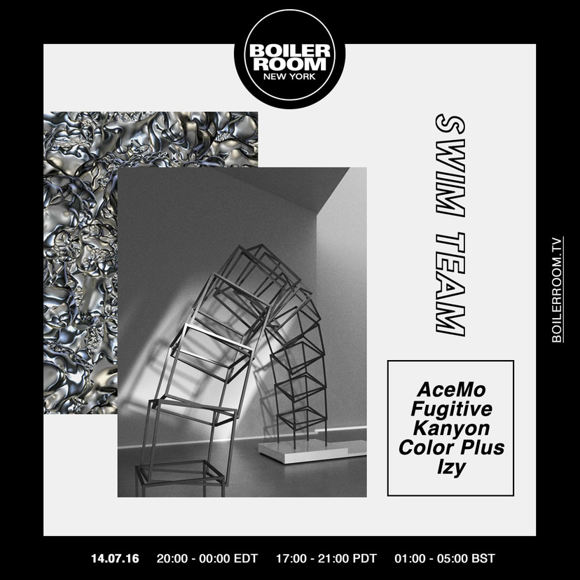 Flyer for event New York: Swim Team Takeover.