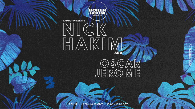 Flyer for event Andwot Presents: Nick Hakim & Oscar Jerome.