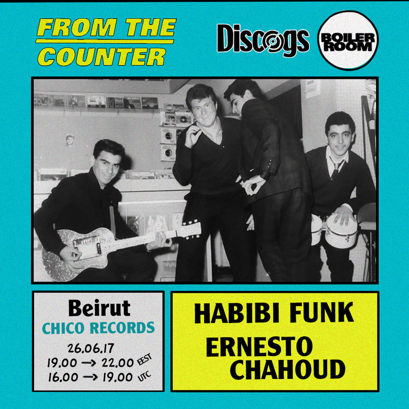 Flyer for event From the Counter: Beirut.