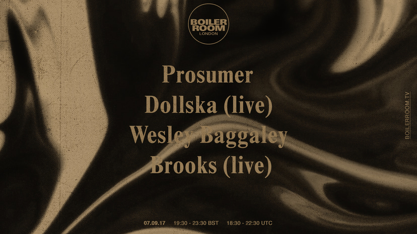 Flyer for event Prosumer & Friends.