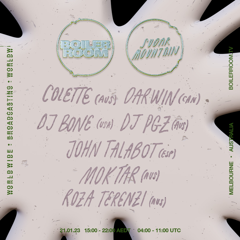 Flyer for event Sugar Mountain 2023.