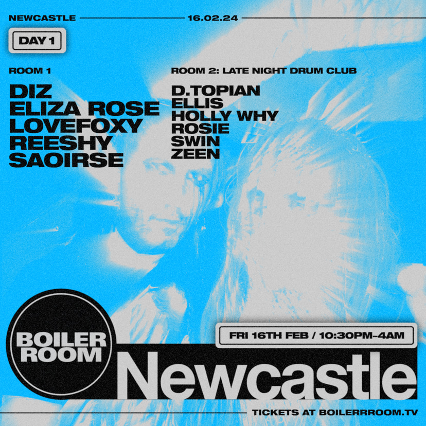 Flyer for event Newcastle | Friday.