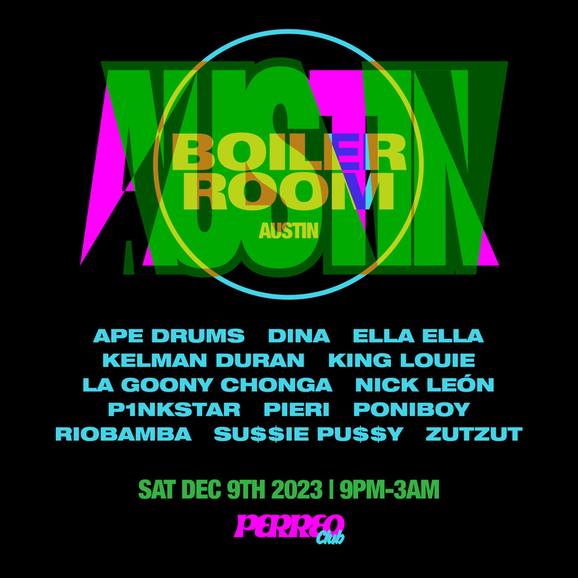 Flyer for event Austin | Saturday.