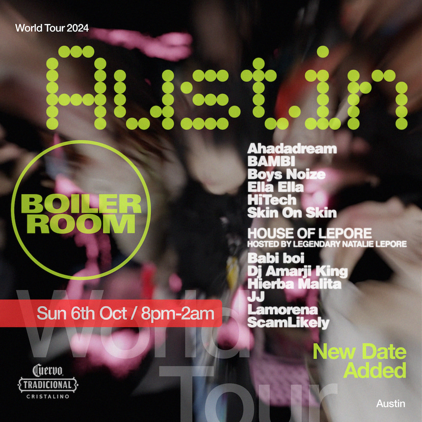 Flyer for event Austin | Sunday.