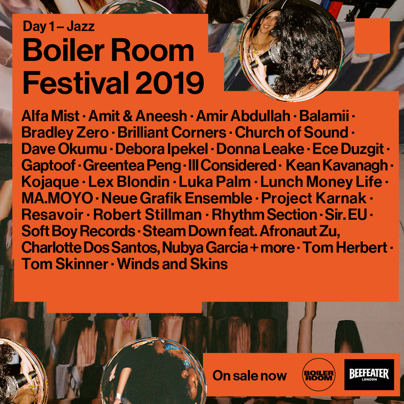 Flyer for event Boiler Room Festival Day 1: Jazz.