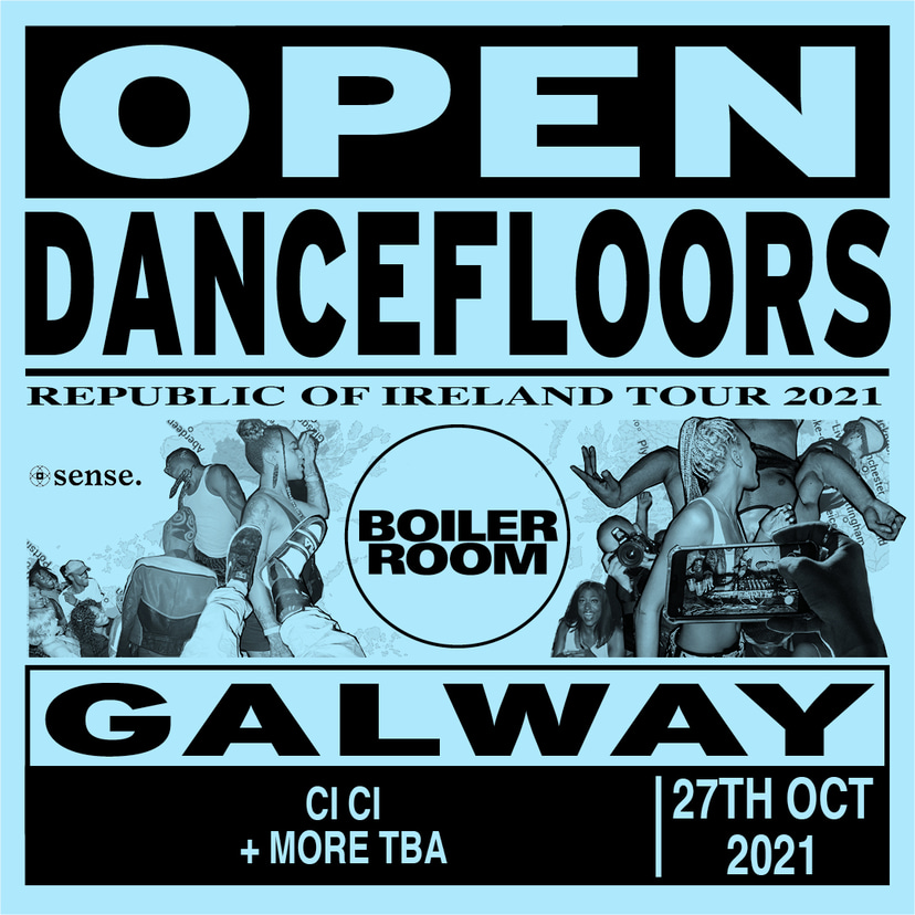 Flyer for event Open Dancefloors Ireland: Galway.