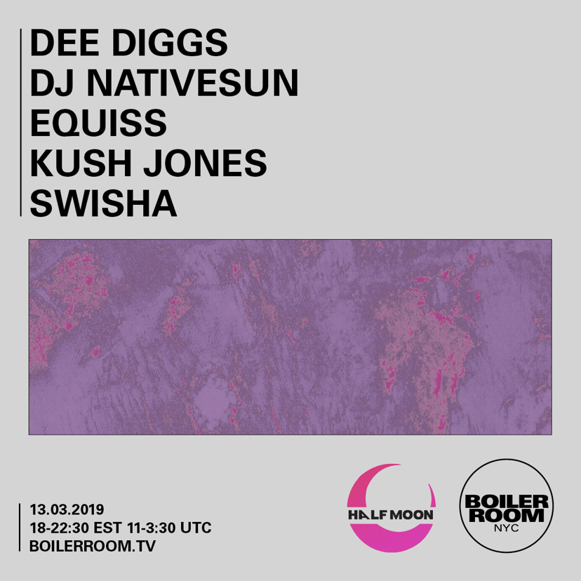 Flyer for event NYC: Half Moon.