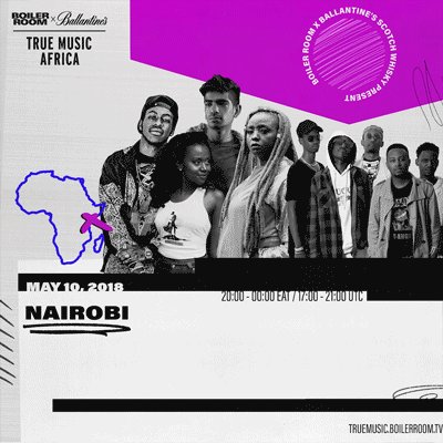 Flyer for event True Music: Kenya.