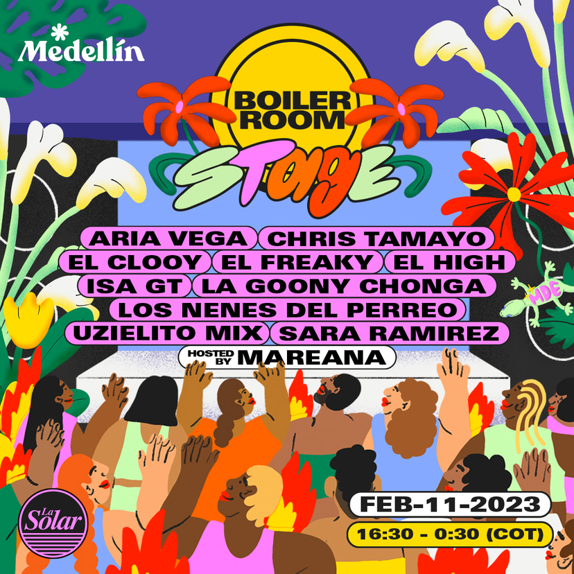 Flyer for event La Solar 2022.