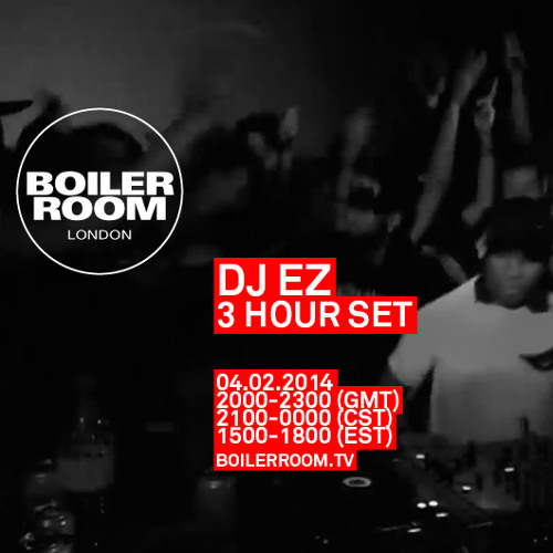 Flyer for event DJ EZ 3 Hour Set.