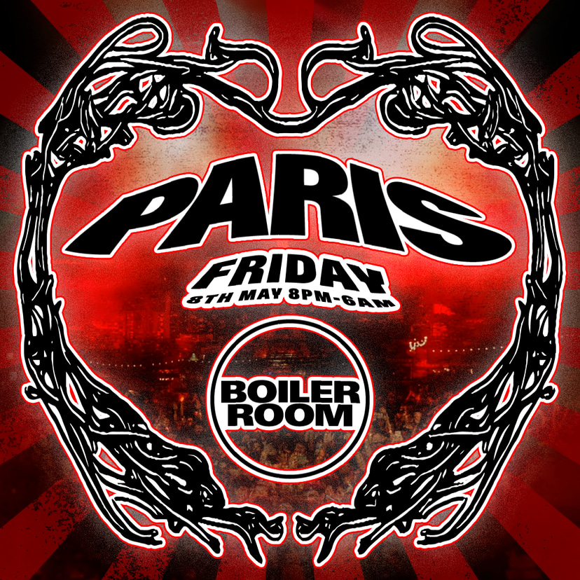 Flyer for event Paris.