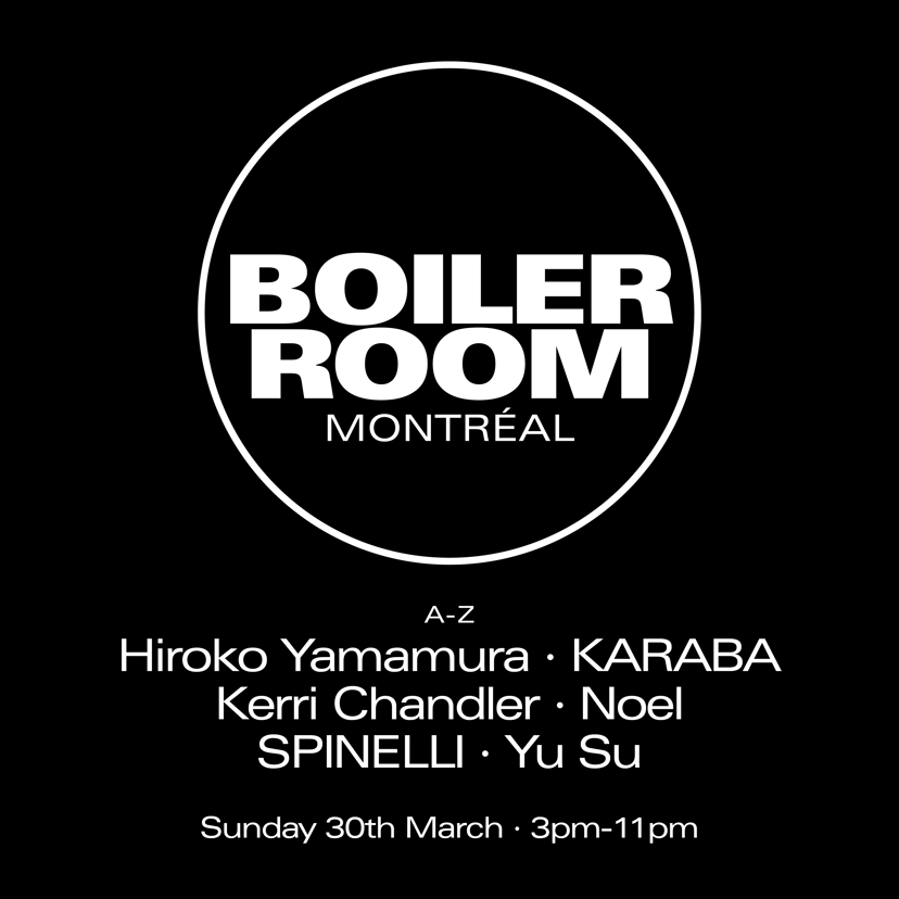 Flyer for event Montréal | Sunday.