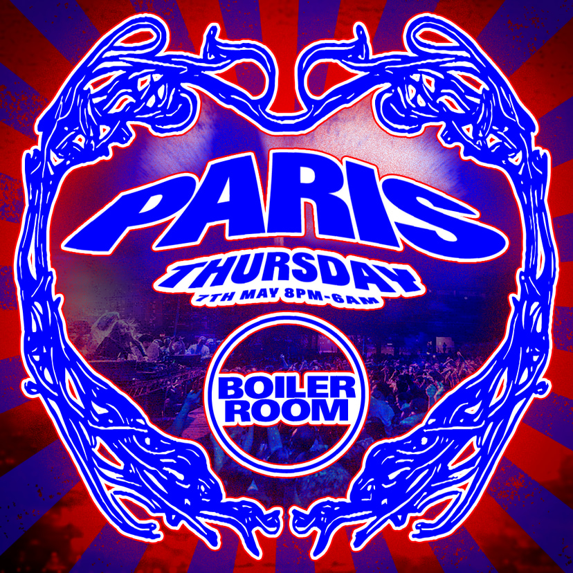 Flyer for event Paris | Thursday.