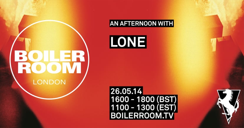 Flyer for event London: Lone .
