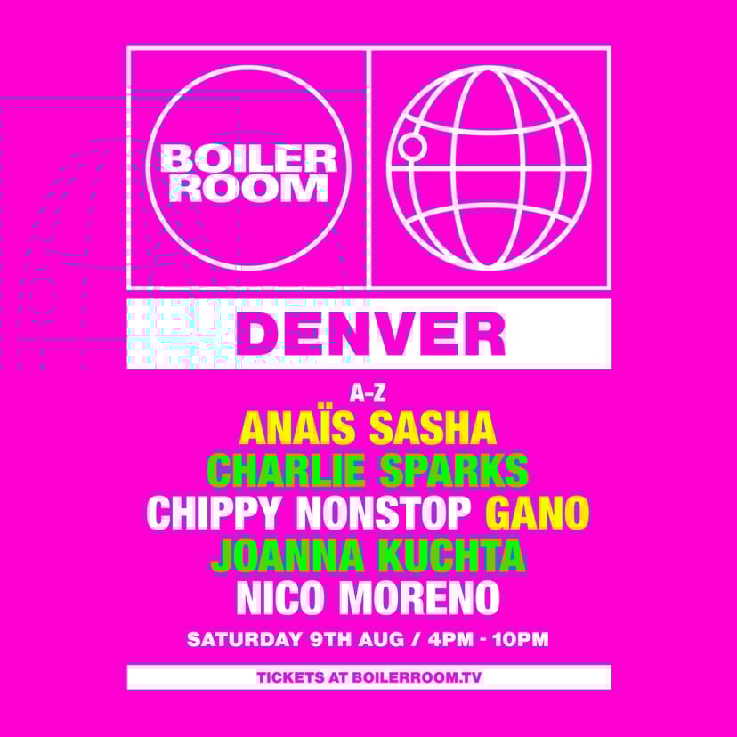 Flyer for event Denver.