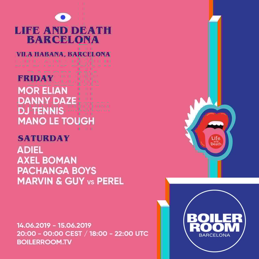 Flyer for event Life and Death.