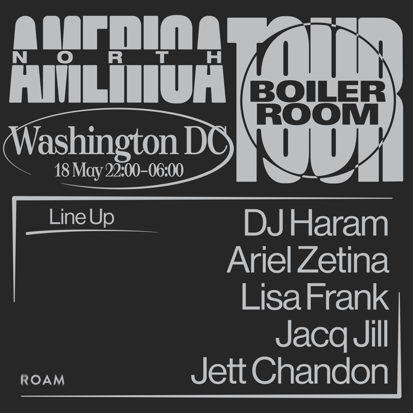 Flyer for event DC Warehouse Party.