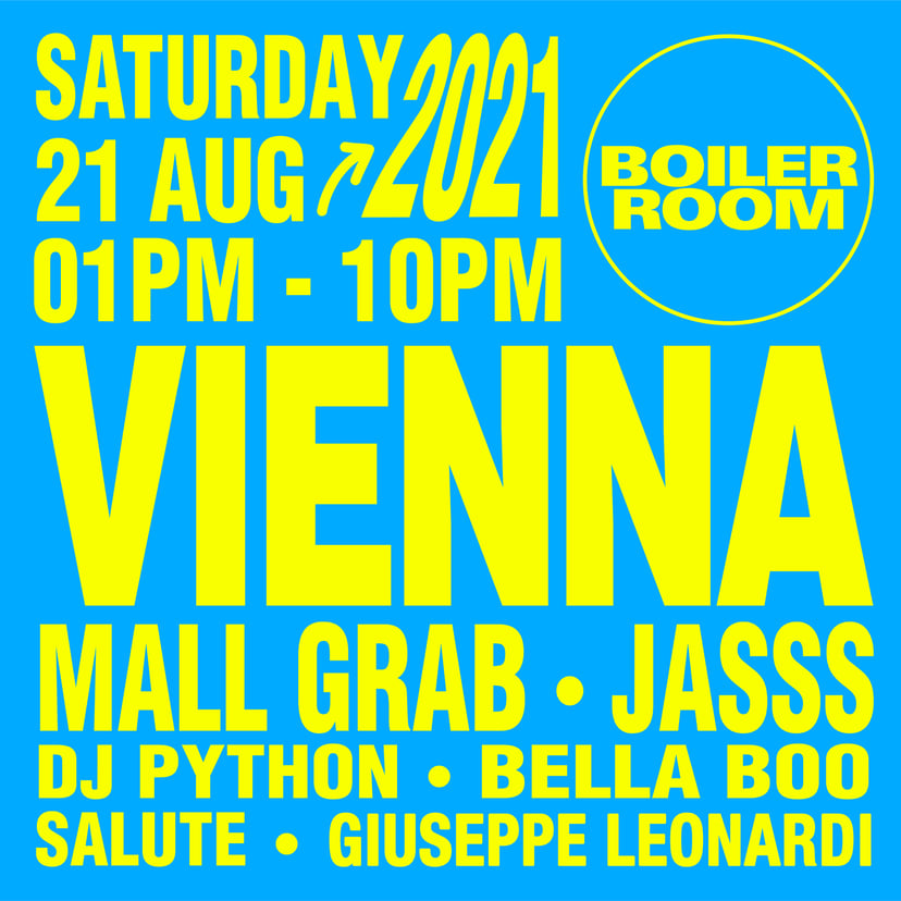 Flyer for event Vienna.