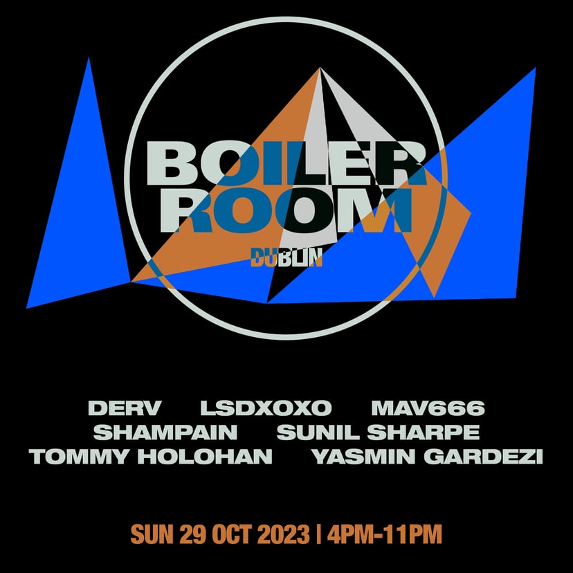 Flyer for event Dublin.