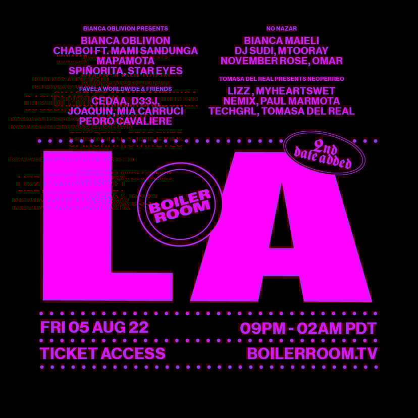 Boiler Room: LA | Day 1 flyer
