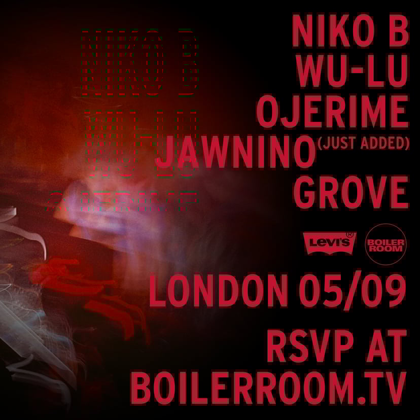 Flyer for event Levi's®: London.
