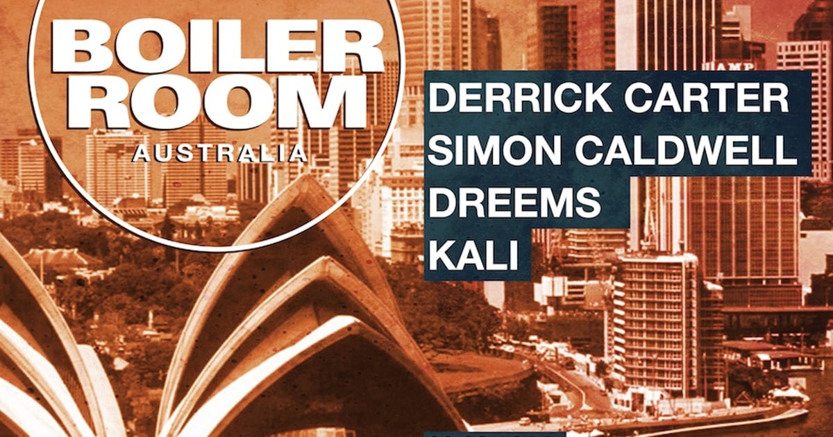 Boiler Room Australia Sydney Day BOILER ROOM