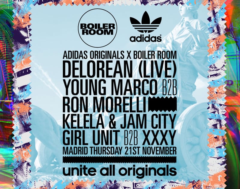 adidas Originals x Boiler Room Madrid BOILER ROOM