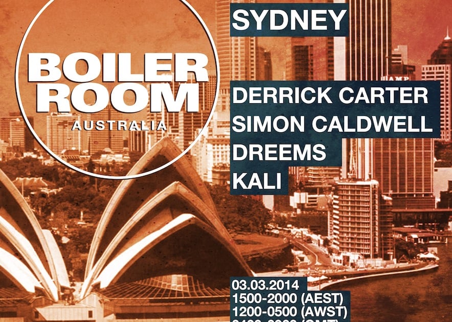 Boiler Room Australia Sydney Day BOILER ROOM