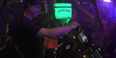 Photo of set Jamie G & RudeBoy Keith.