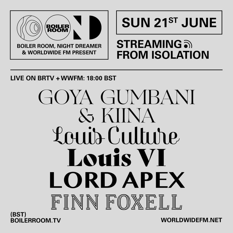 Event flyer